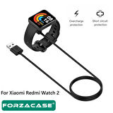 Forzacase Xiaomi Mi Band 7 Pro / Redmi Watch 2 Lite uyumlu USB Manyetik Şarj Kablosu 55 cm - FC017