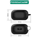 Forzacase Samsung Galaxy Buds Core 2025 uyumlu Anahtar Askılıklı Bluetooth Kulaklık Kılıfı - FC1107