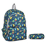 Forzacase 3 Bölmeli Askılı Çocuk Okul Çantası ve Kalemlik Seti Goal Tasarım Sırt Çanta - FC1110