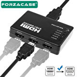 Forzacase 5 Giriş 1 Çıkış Kumandalı HDMI Çoklayıcı 5in1 Switch 1080p Full HD - FC1113