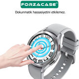 Forzacase Samsung Galaxy Watch 6 44mm ile uyumlu Nano Esnek Ekran Koruyucu Film - FC1116