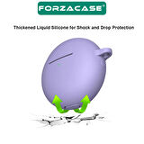 Forzacase Huawei FreeBuds 7i ile uyumlu Anahtar Askılıklı Bluetooth Kulaklık Kılıfı - FC1134