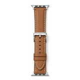 Forzacase Apple Watch Ultra 49mm ile uyumlu Suni Deri Kordon Kayış - FC1242
