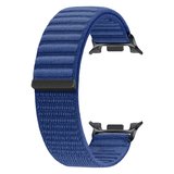 Forzacase Samsung Galaxy Watch 8 40mm ile uyumlu Cırtlı Hasır Örgü Kumaş Kordon Kayış - FC1248