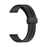 Forzacase Xiaomi Redmi Watch 5 Active ile uyumlu Manyetik Tokalı 22mm Silikon Kordon Kayış - FC144