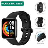 Forzacase Xiaomi Redmi Watch 2 Lite Uyumlu  Silikon Kordon Kayış - FC148