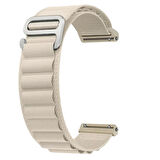 Forzacase Xiaomi Redmi Watch 5 Lite ile uyumlu Kancalı Kumaş Kordon Kayış - FC156