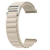 Forzacase Xiaomi Watch S1 / S1 Active Uyumlu  Kancalı Kumaş Kordon Kayış - FC156