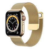 Forzacase Apple Watch Ultra 3 49mm ile Uyumlu Metal Mıknatıslı Kordon Kayış - FC157