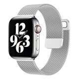 Forzacase Apple Watch 11 42mm ile Uyumlu Metal Mıknatıslı Kordon Kayış - FC158