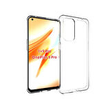 Forzacase OnePlus 9 Pro uyumlu Soft Slim Serisi Şeffaf Silikon Kılıf - FC194