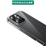 Forzacase iPhone 16 Pro uyumlu Soft Slim Serisi Şeffaf Silikon Kılıf - FC194