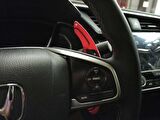 CIVIC FC5 2016+ IÇIN UYUMLU PADDLE SHIFT (F1 VITES KULAKCIK) - KIRMIZI