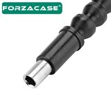 Forzacase Esnek Bükülebilir Spiral Tornavida Matkap Ucu Snake Bit - FC234