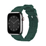 Forzacase Apple Watch 38 / 40 / 41 mm uyumlu Hermes Silikon Kordon Kayış - FC241