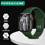 Forzacase Apple Watch Series 9 45 mm ile uyumlu Hydrogel Esnek Ekran Koruma Filmi 2 Adet - FC250