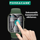 Forzacase Apple Watch 44 mm Saatler ile uyumlu Hydrogel Esnek Ekran Koruma Filmi 2 Adet - FC250