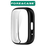 Forzacase Xiaomi Redmi Watch 3 Active ile uyumlu Önü Kapalı Ekran Korumalı Silikon Kılıf - FC256