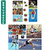 Forzacase Su Geçirmez Pamuk Sporcu Ağrı Bandı Kinesiyoloji Bandı (5m x 5cm) - FC258