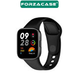 Forzacase Xiaomi Redmi Watch 3 Uyumlu  Silikon Kordon Kayış - FC275