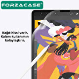 Forzacase iPad Air 13 2024 13 inch Paper Like Kağıt Hissi Mat Ekran Koruyucu Nano Film - FC295