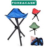 Forzacase 3 Adet Hafif Taşınabilir Katlanır Tripod Üçgen Kamp Tabure - FC348