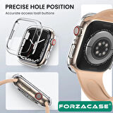 Forzacase Apple Watch Ultra / Ultra 2 49mm Önü Açık Ekran Korumalı Silikon Kılıf - FC380