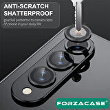 Forzacase Samsung Galaxy Z Fold 6 ile uyumlu Kamera Camı Lens Koruyucu Halka Seti - FC381