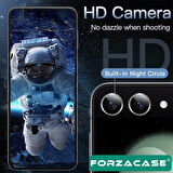 Forzacase Samsung Galaxy Z Flip 6 ile uyumlu Kamera Camı Lens Koruyucu Halka Seti - FC381