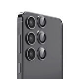 Forzacase Samsung Galaxy S25 Plus ile uyumlu Kamera Camı Lens Koruyucu Halka Seti - FC381