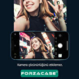 Forzacase iPhone 16 ile uyumlu Kamera Camı Lens Koruyucu Halka Seti - FC381