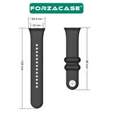 Forzacase Xiaomi Redmi Watch 4 ile uyumlu Silikon Kordon Kayış - FC395