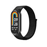 Forzacase Xiaomi Mi Band 8 için Esnek Hasır Örgü Kordon Kayış - FC429