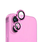 Forzacase iPhone 16 ile uyumlu Parmak İzi Bırakmayan Anti-Reflective Kamera Lens Koruyucu - FC438
