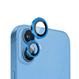 Forzacase iPhone 16 Plus ile uyumlu Parmak İzi Bırakmayan Anti-Reflective Kamera Lens Koruyucu - FC438