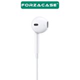 Forzacase Xiaomi Samsung Huawei Oppo Realme Uyumlu Type-C Kulaklık Kablolu Kulaklık - FC496