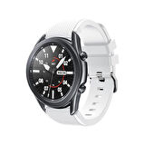 Forzacase Samsung Galaxy Gear S3 / Classic / Frontier için Tokalı Silikon Kordon Kayış - FC536