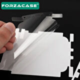 Forzacase iPhone 17 ile uyumlu Hydrogel Esnek Yan ve Arka Kapak Koruma Filmi - FC539