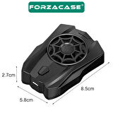 Forzacase ZTE Nubia Red Magic 6-6 Pro uyumlu 5000 RPM Kablolu Isı Önleyici Soğutucu Fan Cooler - FC559