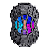 Forzacase 5000 RPM Kablolu Işıklı Cep Telefonu Soğutucu Isı Önleyici Fan - FC596