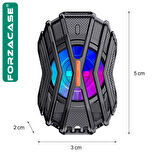 Forzacase 5000 RPM Kablolu Işıklı Cep Telefonu Soğutucu Isı Önleyici Fan - FC596