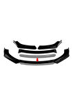 Rover Montego Uyumlu 4 Parça Beyaz Ön Ek Piano Black Lip