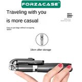 Forzacase 3 Ayak 70 cm Kamera Tripodu + Döner Başlık Telefon Tutucu - FC627