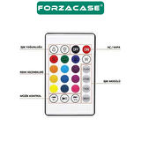 Forzacase RGB Kumandalı Hopörlörlü 12 Renk Akıllı Led Ampül  - FC645