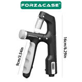 Forzacase Sayaçlı Bilek Güçlendirme Yayı 5-60 Kg Arası Ayarlanabilir Ağırlık - FC654