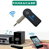 Forzacase Bluetooth Aux Müzik Alıcısı Araç Kiti Bluetooth Çevirici - FC658