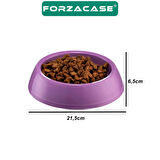 Forzacase 250ml Kedi ve Köpekler için Plastik Mama Ve Su Kabı - FC660