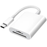 Forzacase Telefon ve Tabletler için Type-C to SD / Micro SD / TF Kart Okuyucu Adaptör - FC674