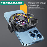 Forzacase 5000 RPM Kablolu Işıklı Cep Telefonu Soğutucu Isı Önleyici Fan - FC690