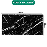 Forzacase 5 Adet Kendinden Yapışkanlı Plastik PVC Duvar Kaplama Paneli 30x60 cm - FC714